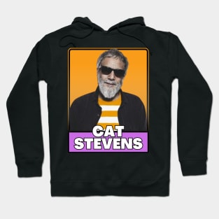 Cat stevens (retro design) Hoodie